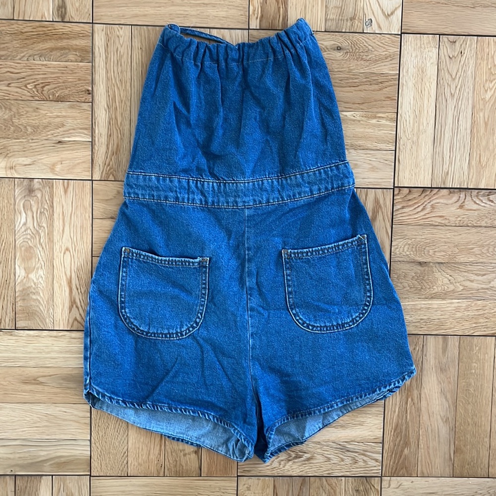 Urban Outfitters Denim Romper